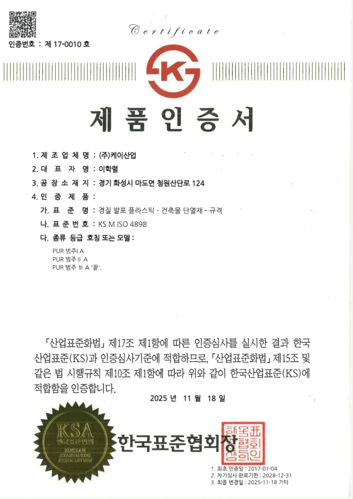 PUR Insulated Board – Thermal Insulation Material for Construction