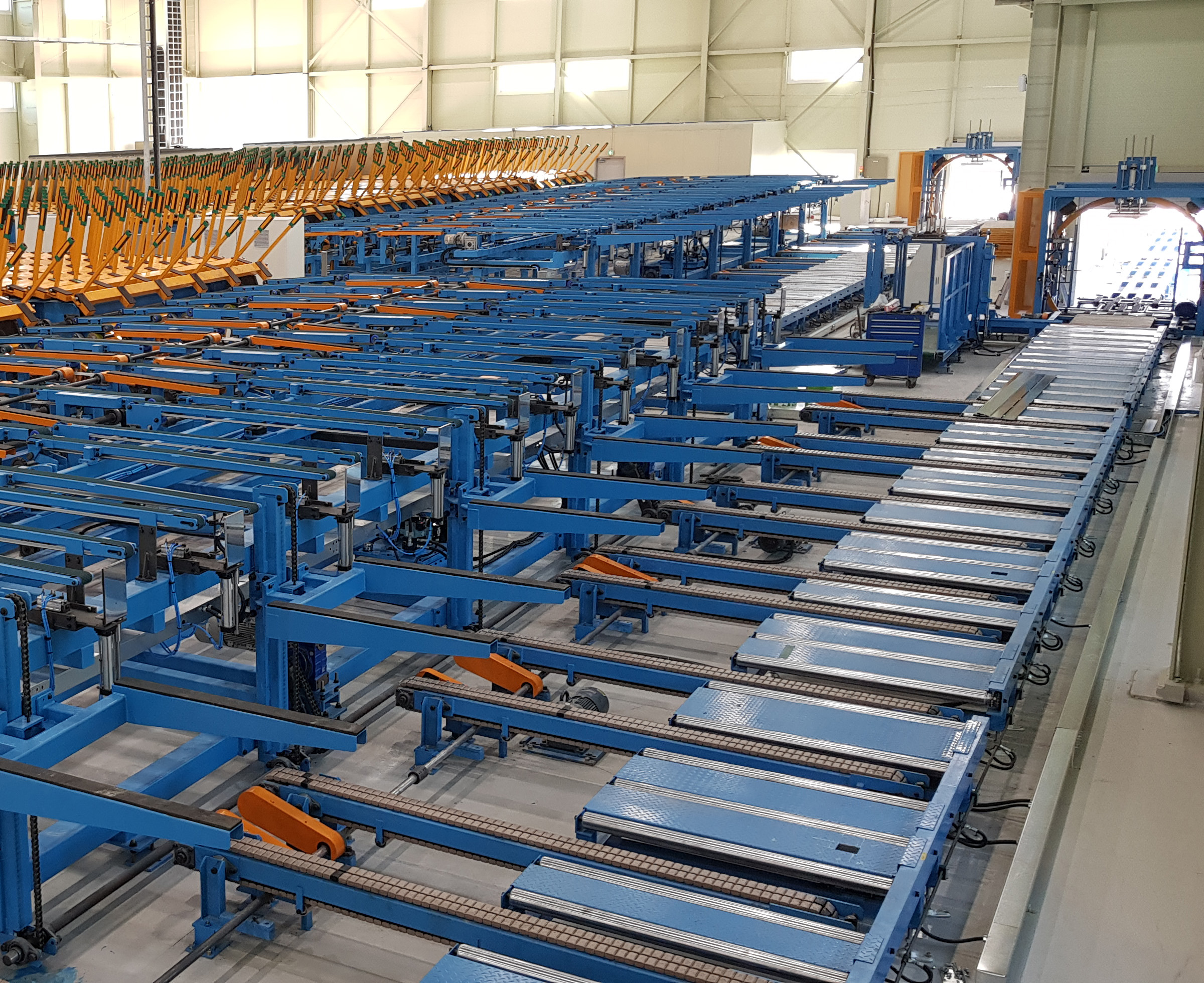 적재 시스템 - Sandwich Panel Production Line & Turnkey Engineering Solutions ...
