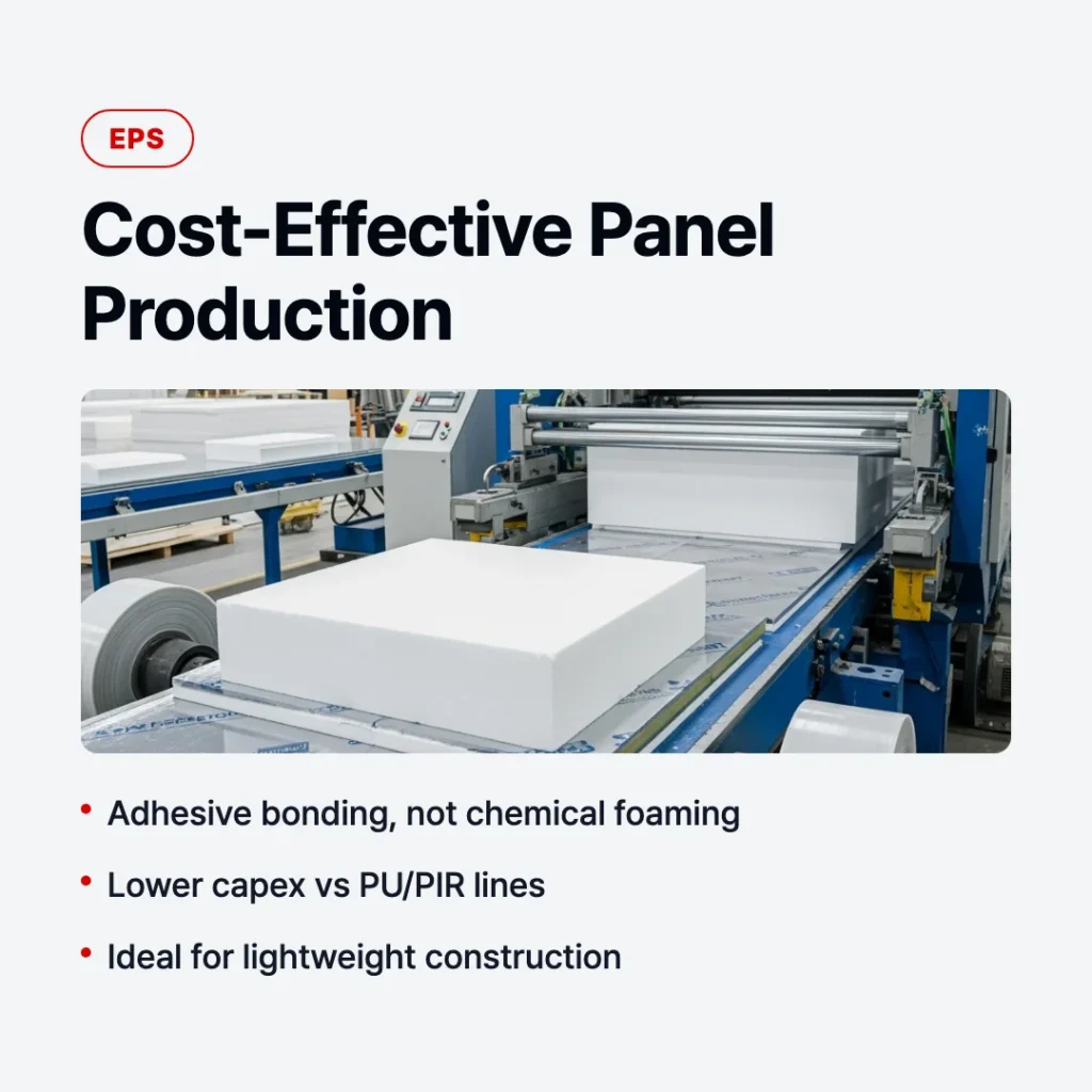 EPS Sandwich Panel Machine production cardnews