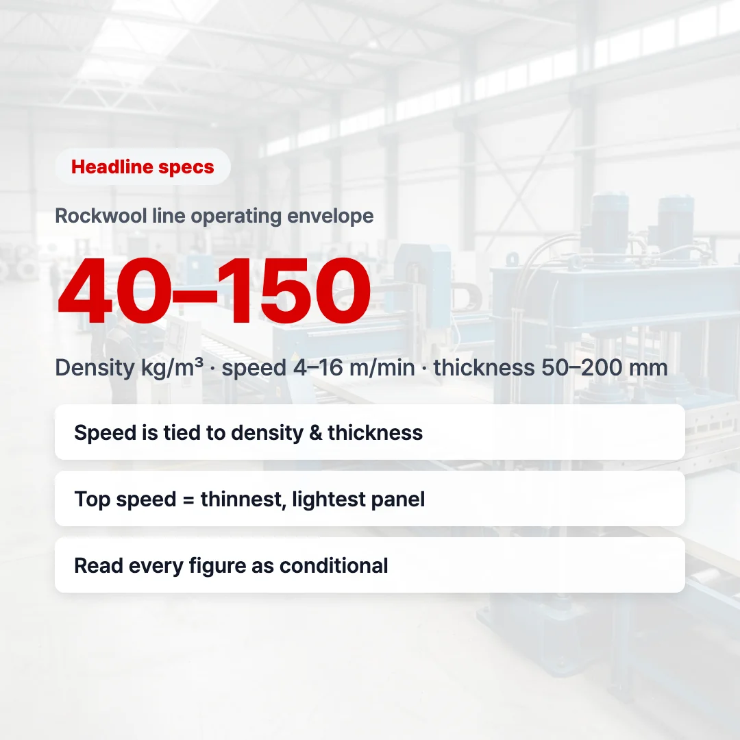 Rockwool Sandwich Panel Machine Specifications: A Station-by-Station Reference
