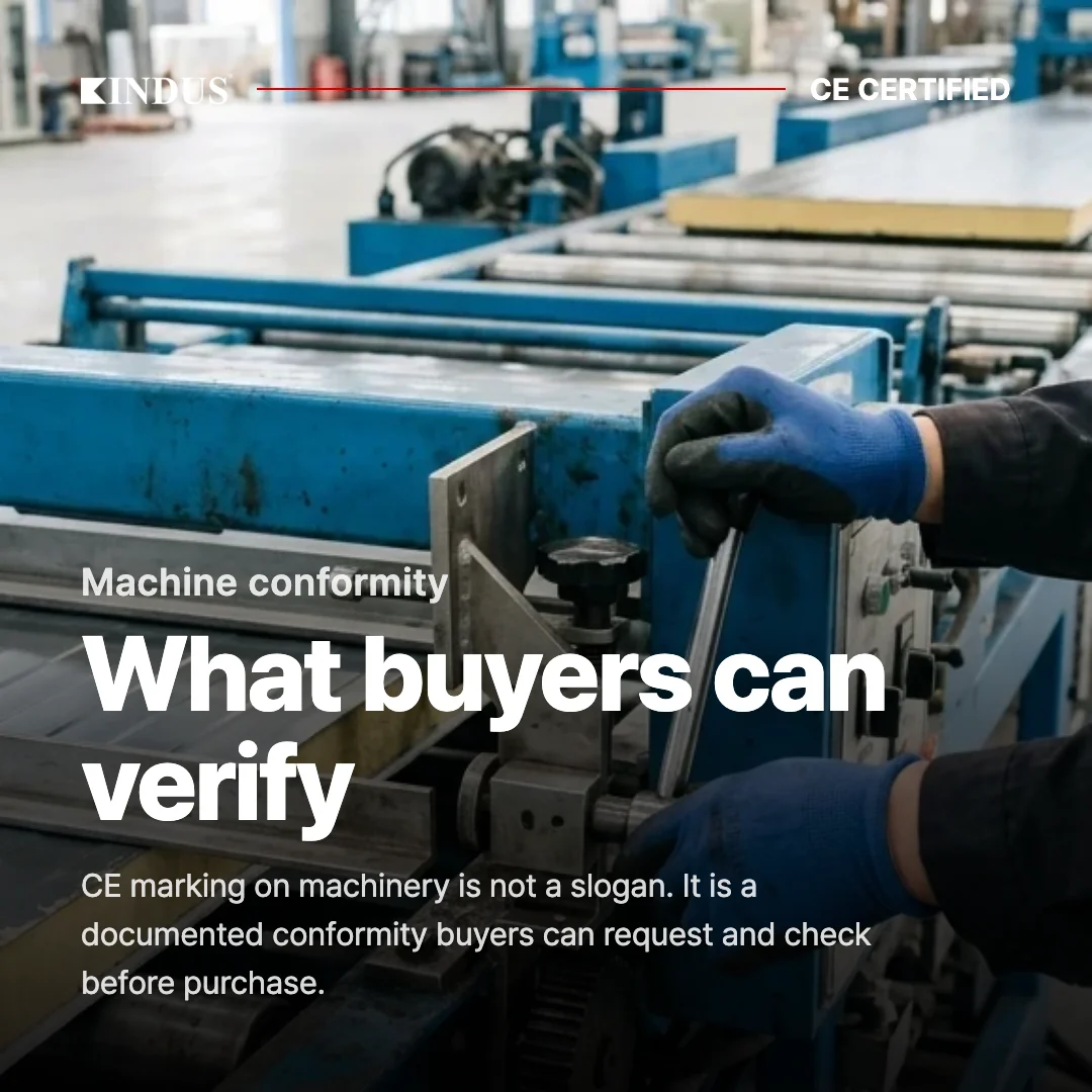 Sandwich Panel Machine CE Certification: What Buyers Should Verify